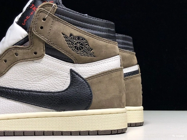 Rep TBK x 1 OG Jordan Scott Travis - Retro Air High 'Mocha' 100 CD4487 0702